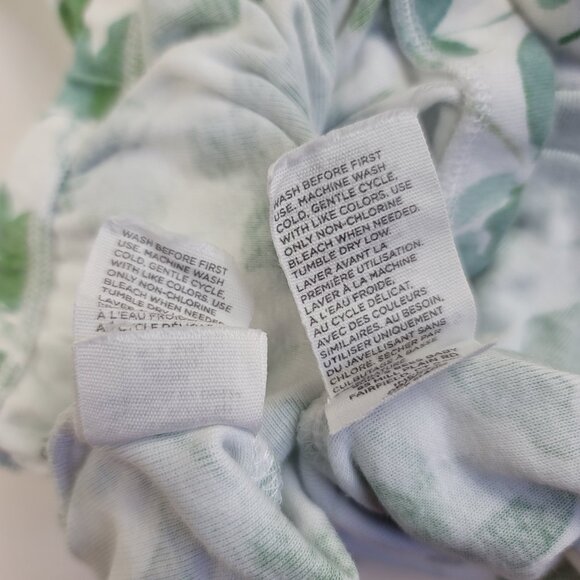 Burt's Bees Kids Pajama Set Size 3T Loungewear Unisex - Picture 11 of 11